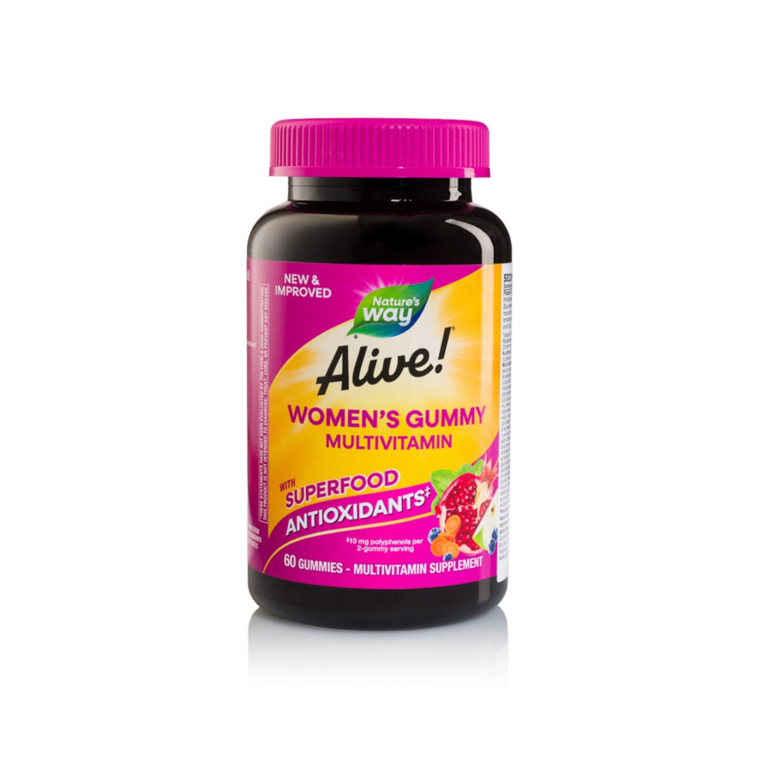 Jeleuri pentru femei Alive Women's Gummy Multivitamin, 60 bucati, Secom