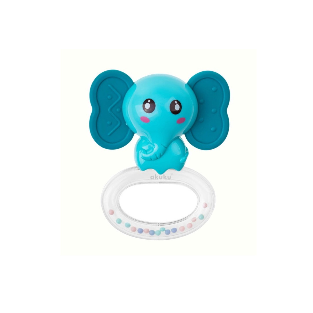 Jucarie zornaitoare elefant A0450, Akuku