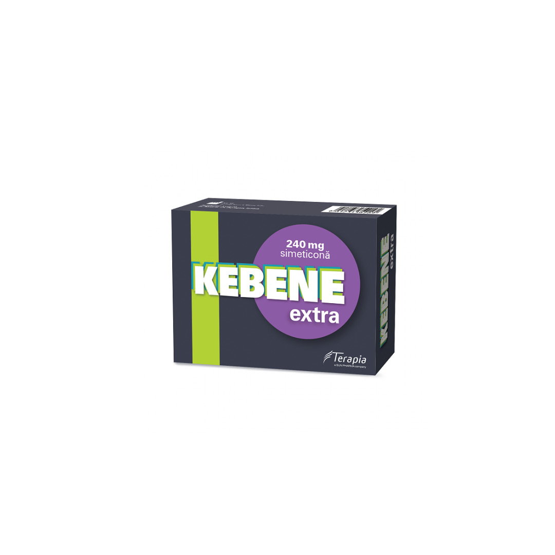 Kebene Extra Simeticona 240 mg, 30 capsule, Terapia