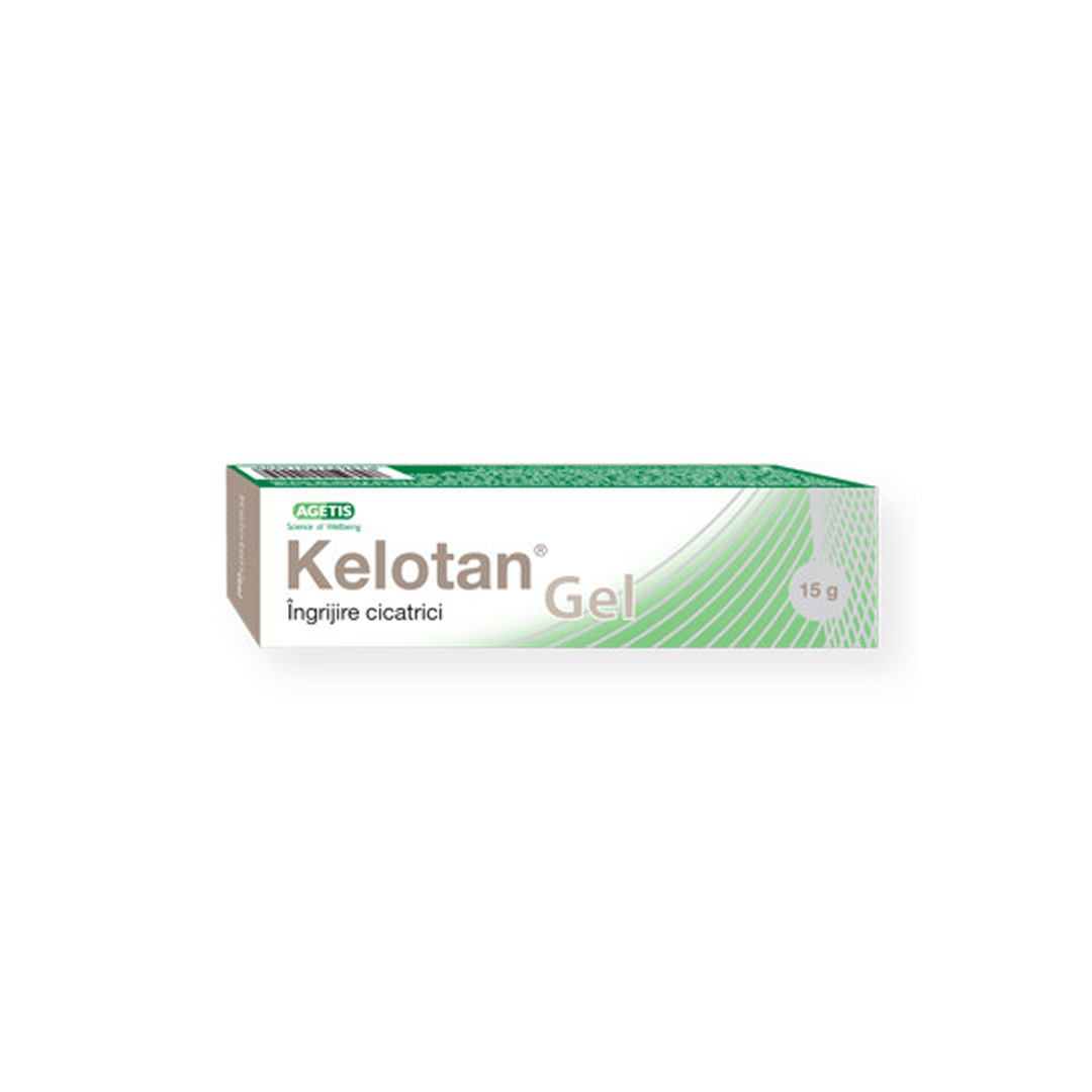 Gel pentru ingrijirea cicatricilor Kelotan, 15 g, Agetis