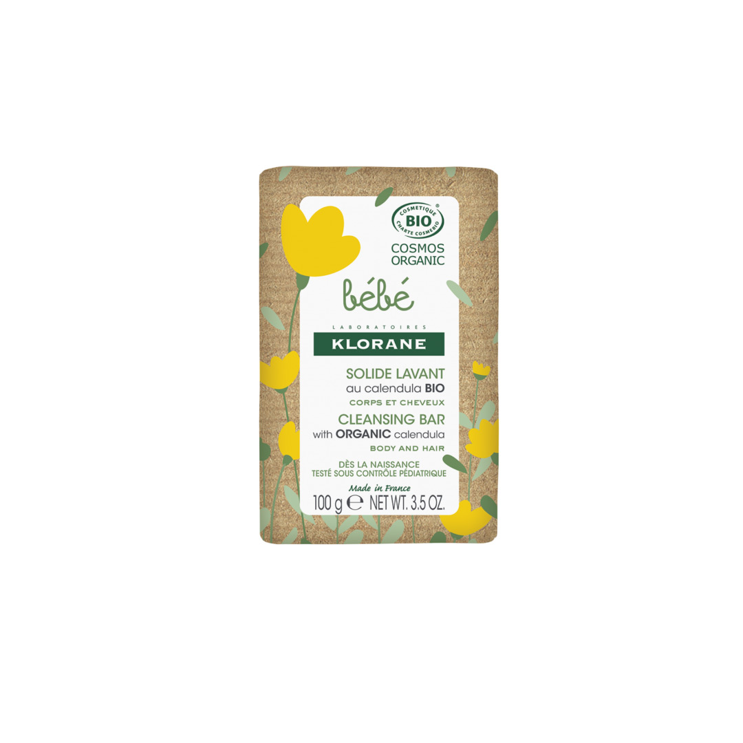 Klorane Bebe Baton de curatare Bio, 100 g