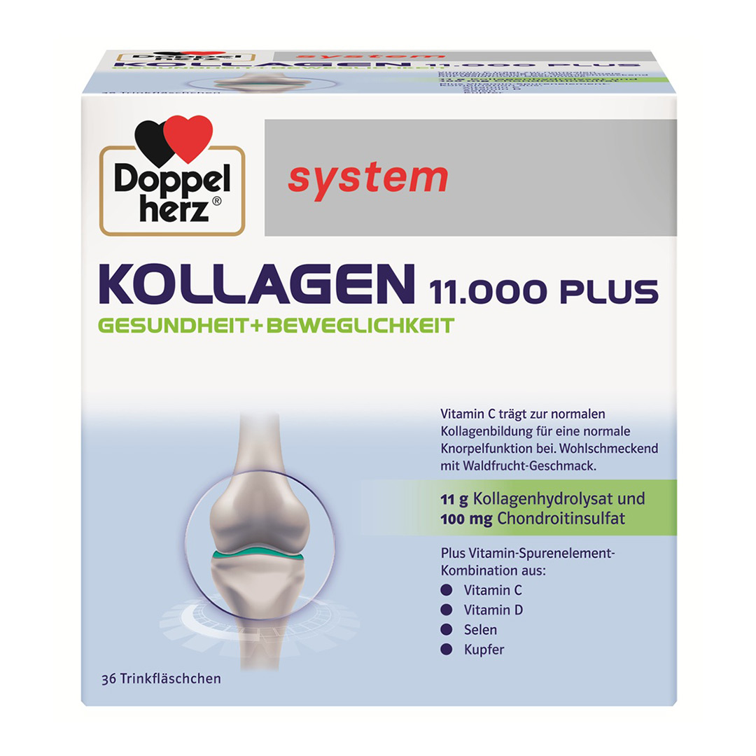 Kollagen 11000 Plus, 36 flacoane unidoza, Doppelherz