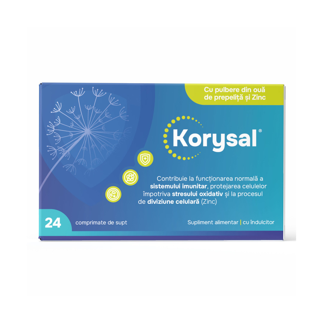 Korysal, 24 comprimate de supt, Naturpharma