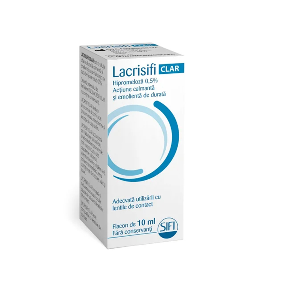 Lacrisifi Clar solutie oftalmica 0,5%, 10 ml, Sifi