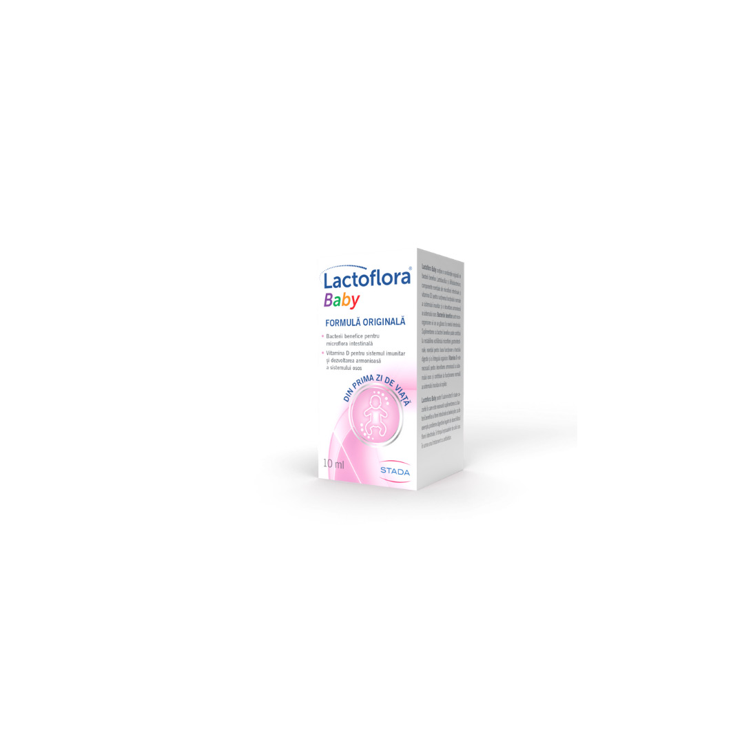 Lactoflora Picaturi Baby, 10 ml, Stada