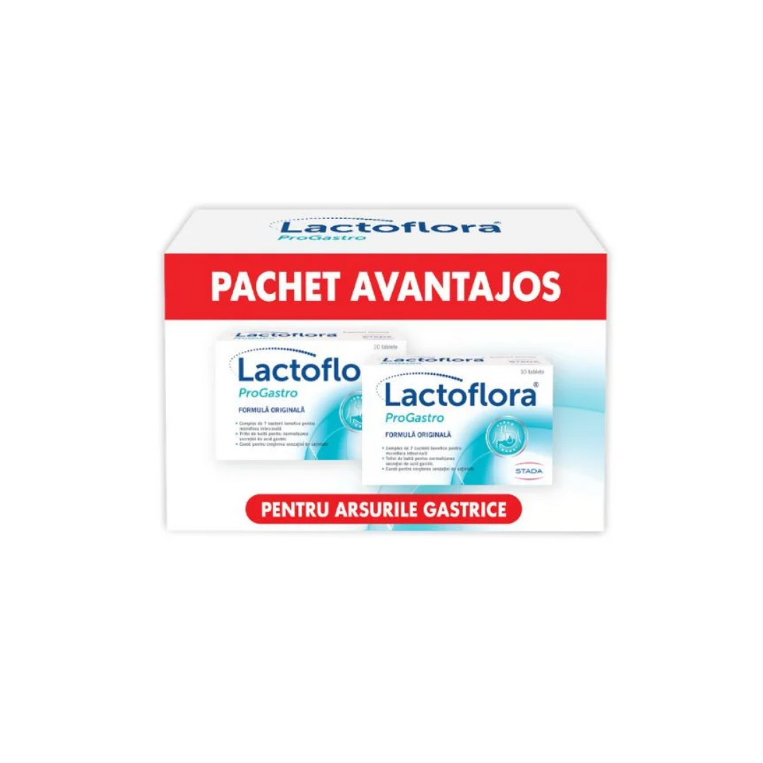 Lactoflora ProGastro, 10+10 tablete, Stada