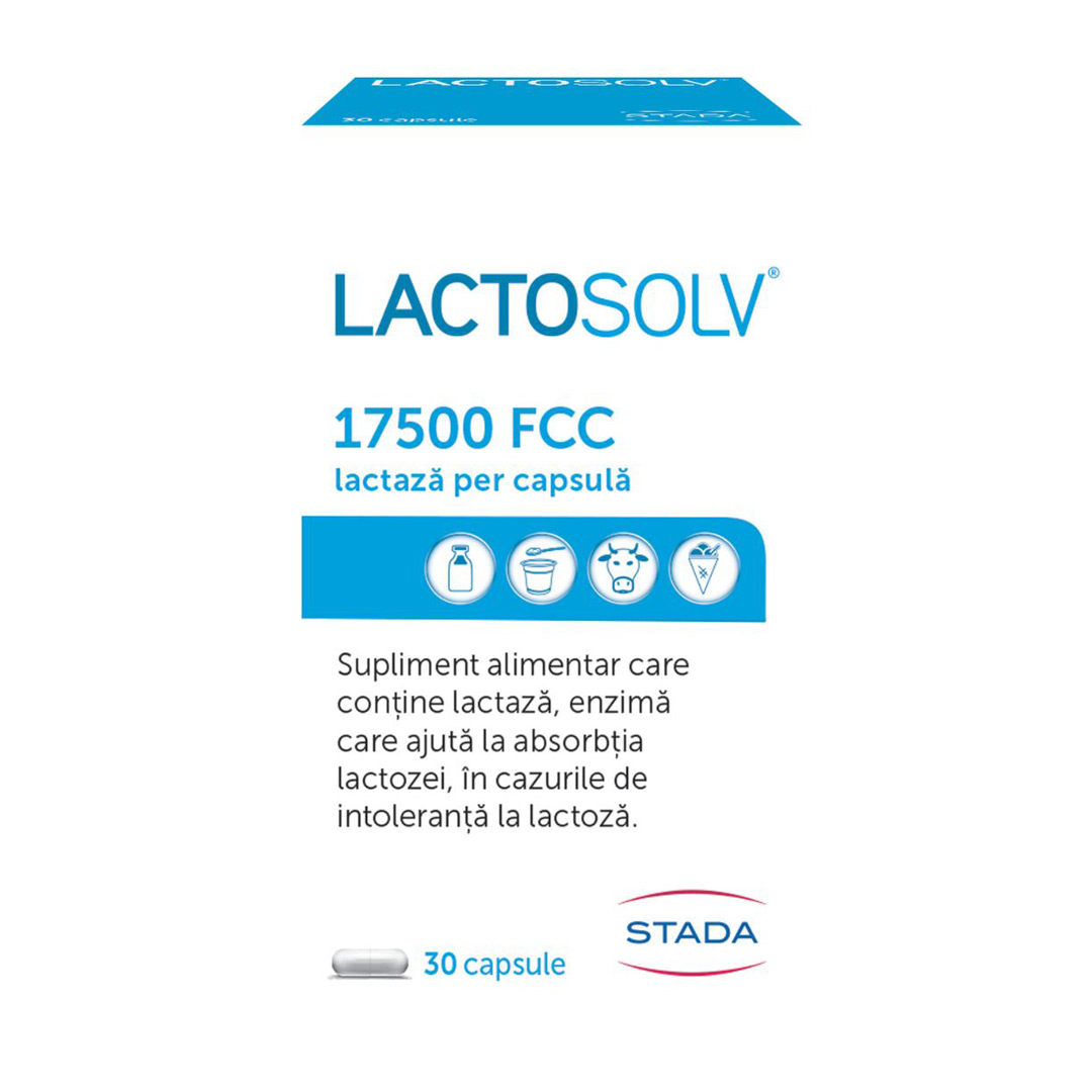 Lactosolv, 30 capsule, Stada