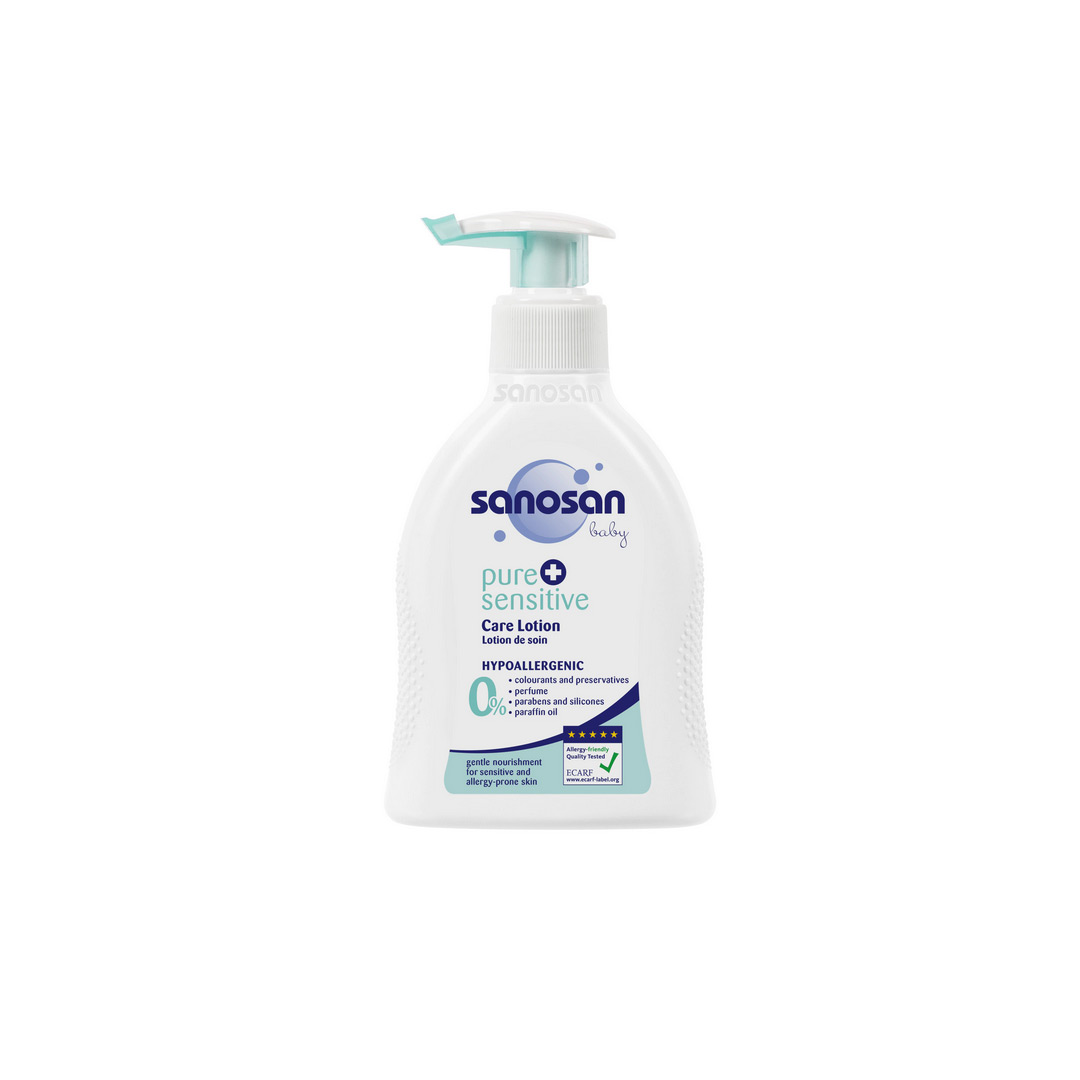 Lapte corp Pure&Sensitive, 200 ml, Sanosan