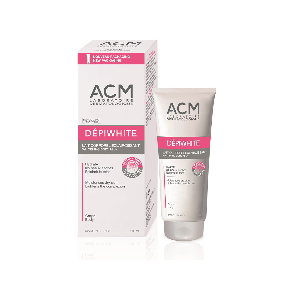 Lapte de corp cu efect de albire Depiwhite, 200 ml, Acm