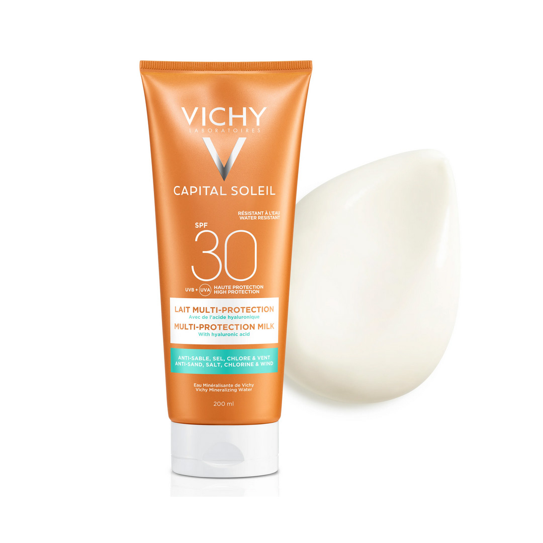 Lapte multi-protector Capital Soleil SPF30, 200 ml, Vichy
