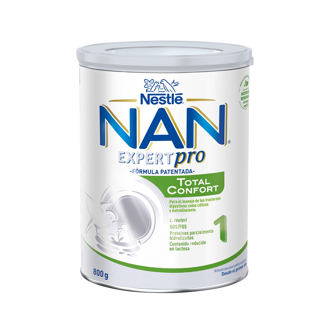 Lapte praf de la nastere Nan Expertpro Total Confort, 1, 800 g, Nestle