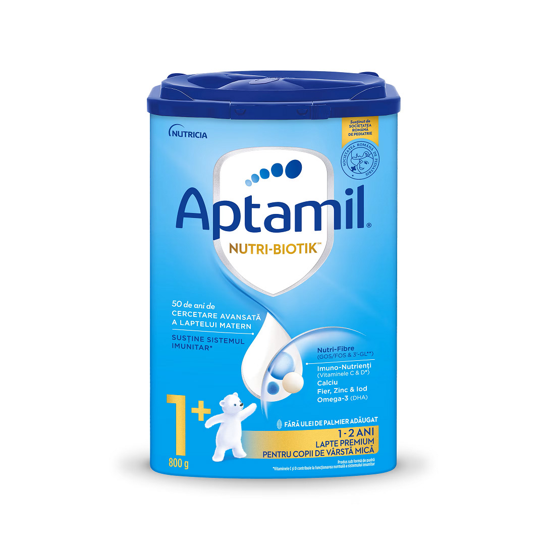 Aptamil Junior 1+ lapte praf Nutri-Biotik, 800 g, Aptamil