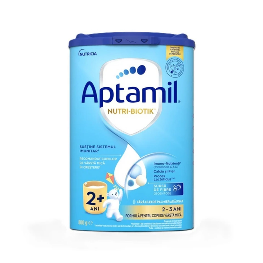 Lapte praf Nutricia Aptamil Junior 2+, 800 g, 24-36 luni