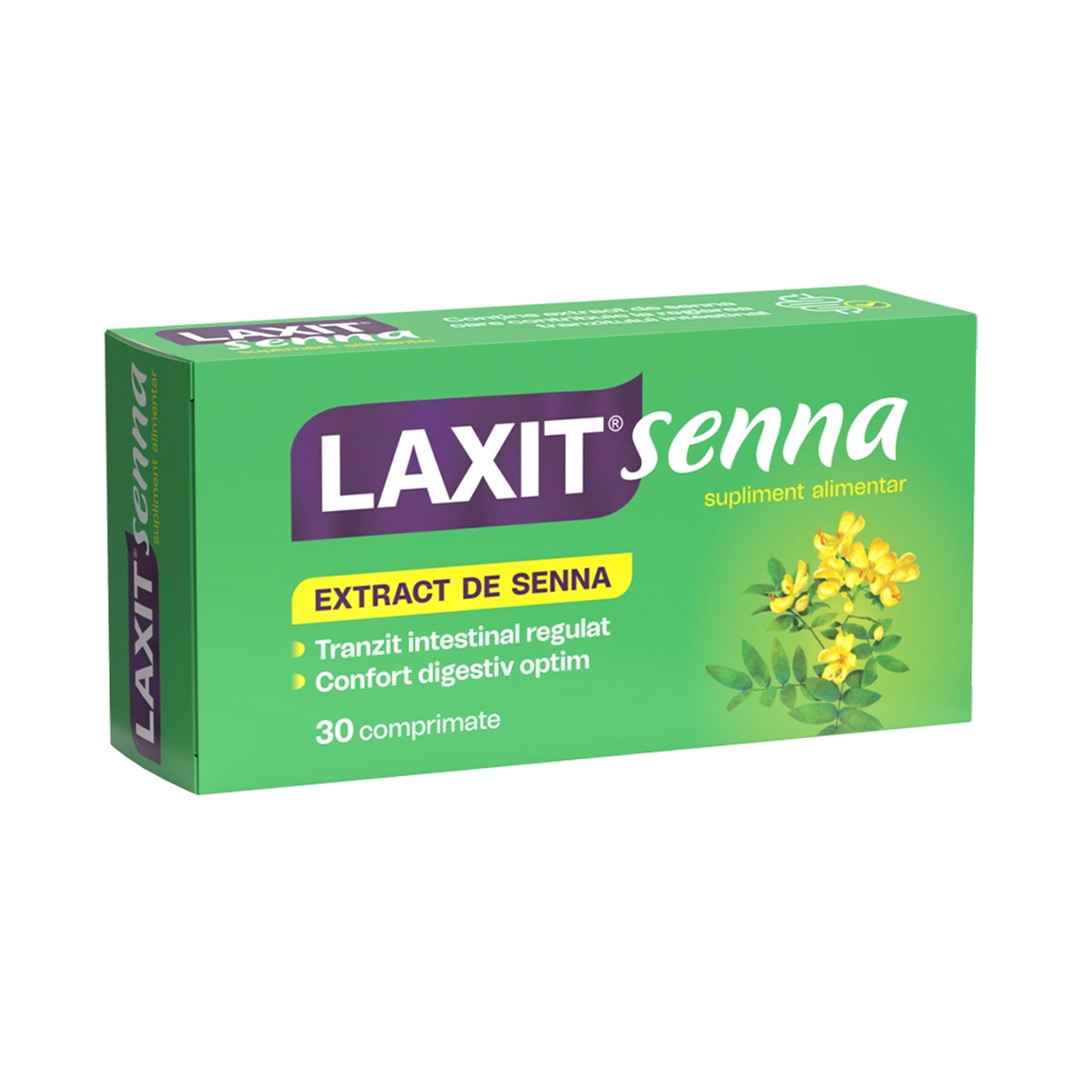 Laxit Senna, 30 comprimate, Fiterman Pharma