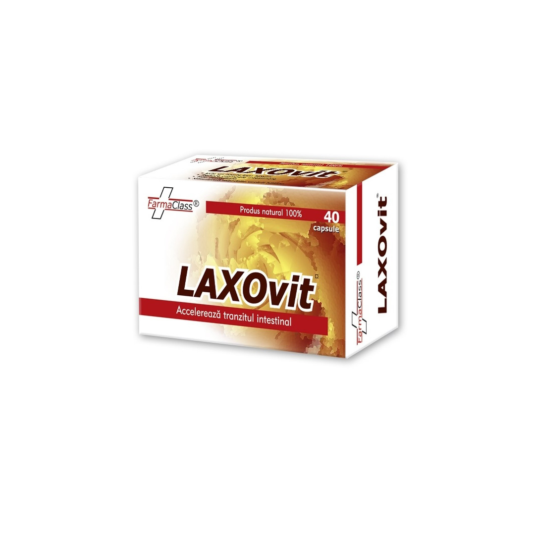 LaxoVit, 40 capsule, FarmaClass