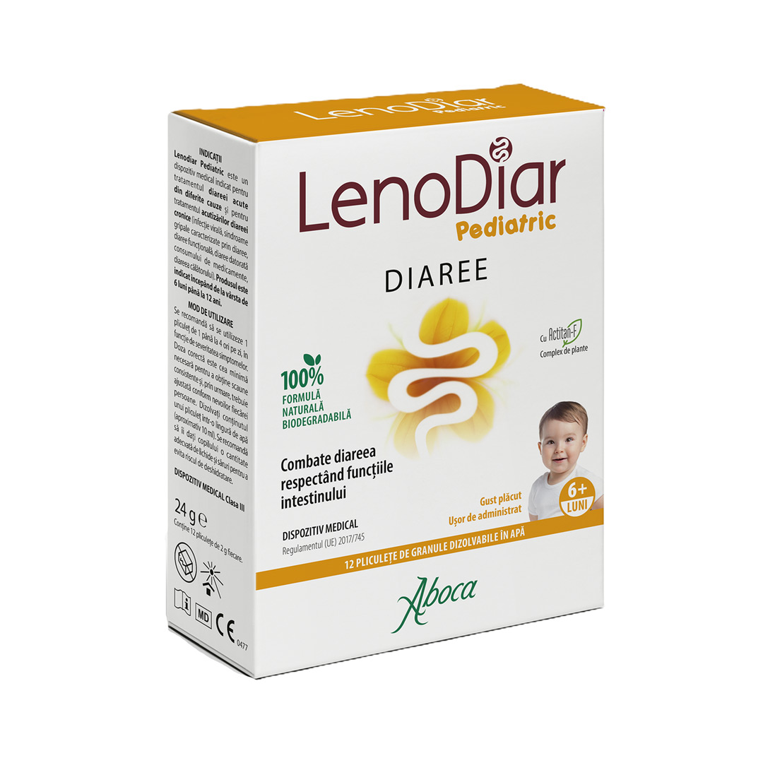 LenoDiar Pediatric, 12 plicuri, Aboca