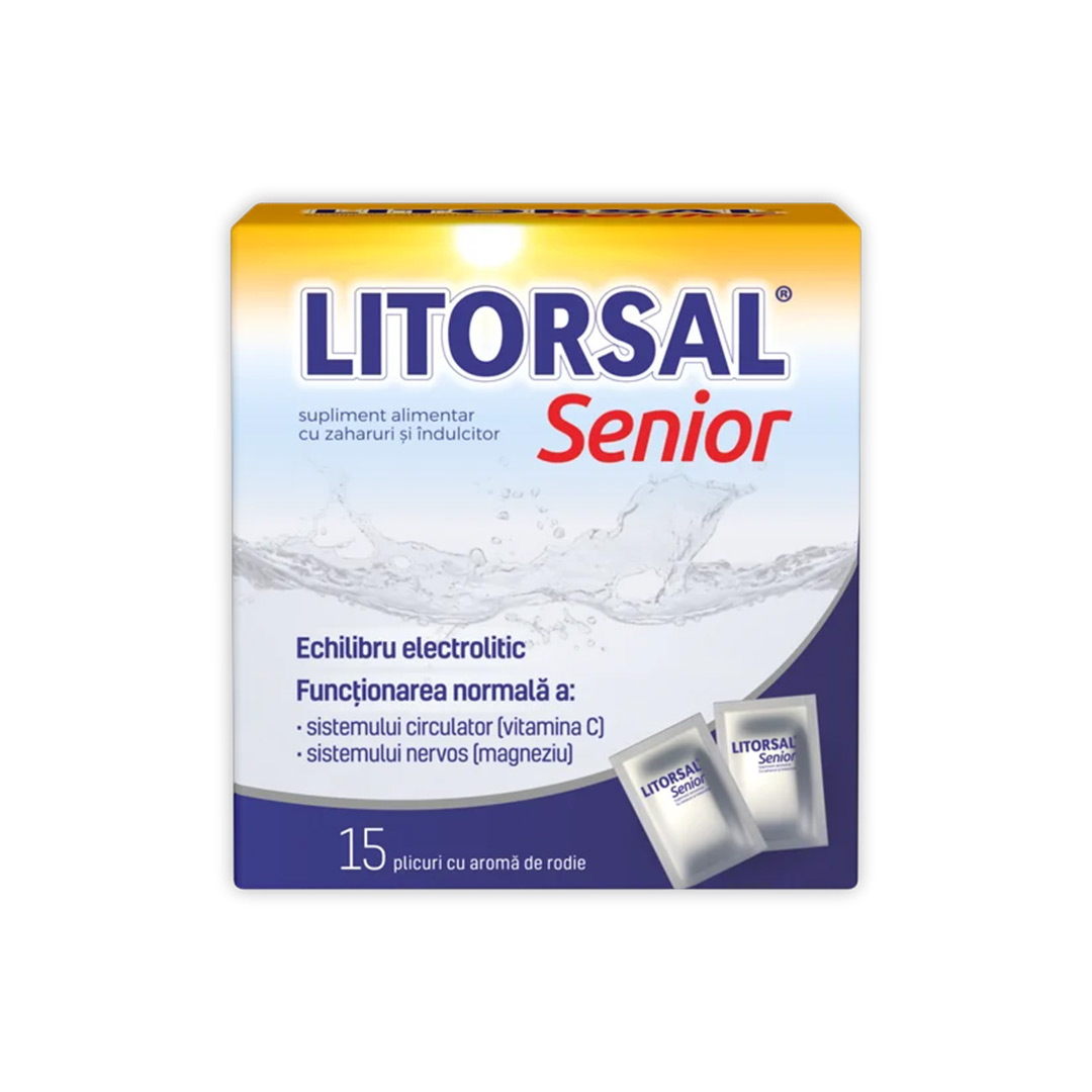 Litorsal Senior, 15 plicuri, Zdrovit
