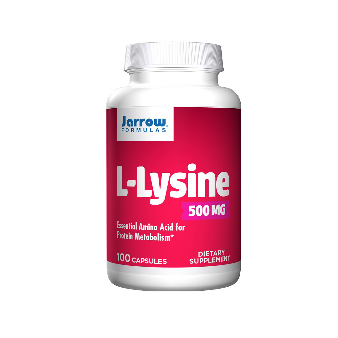 L-Lysine 500mg Jarrow Formulas, 100 capsule, Secom