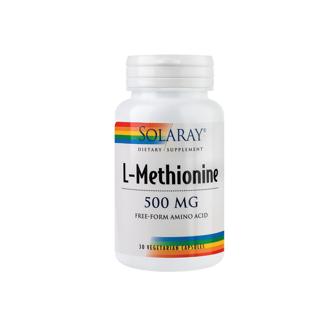 L-Methionine 500mg Solaray, 30 capsule, Secom