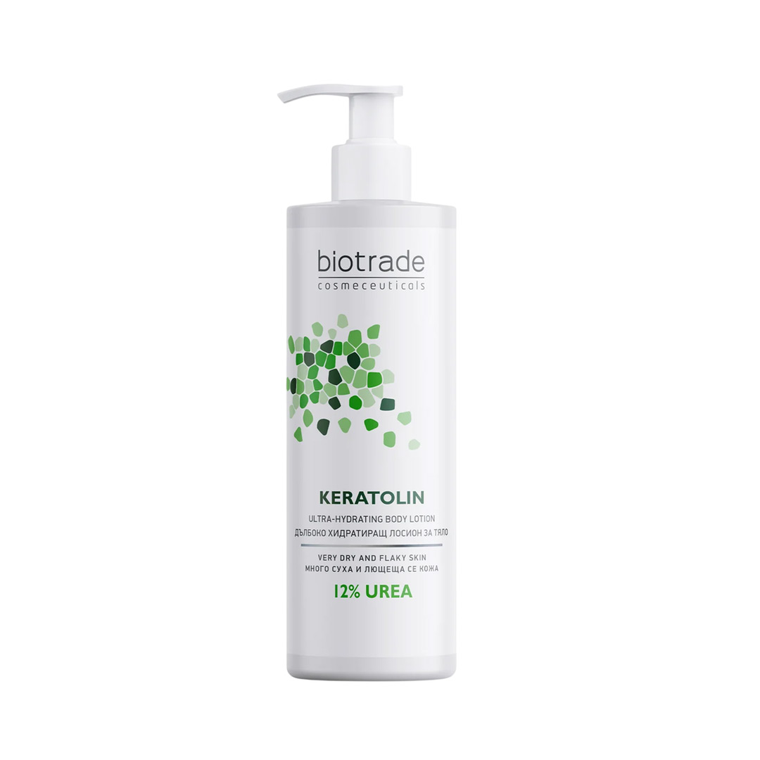 Lotiune de corp hidratanta cu 12% uree Keratolin Body, 400 ml, Biotrade