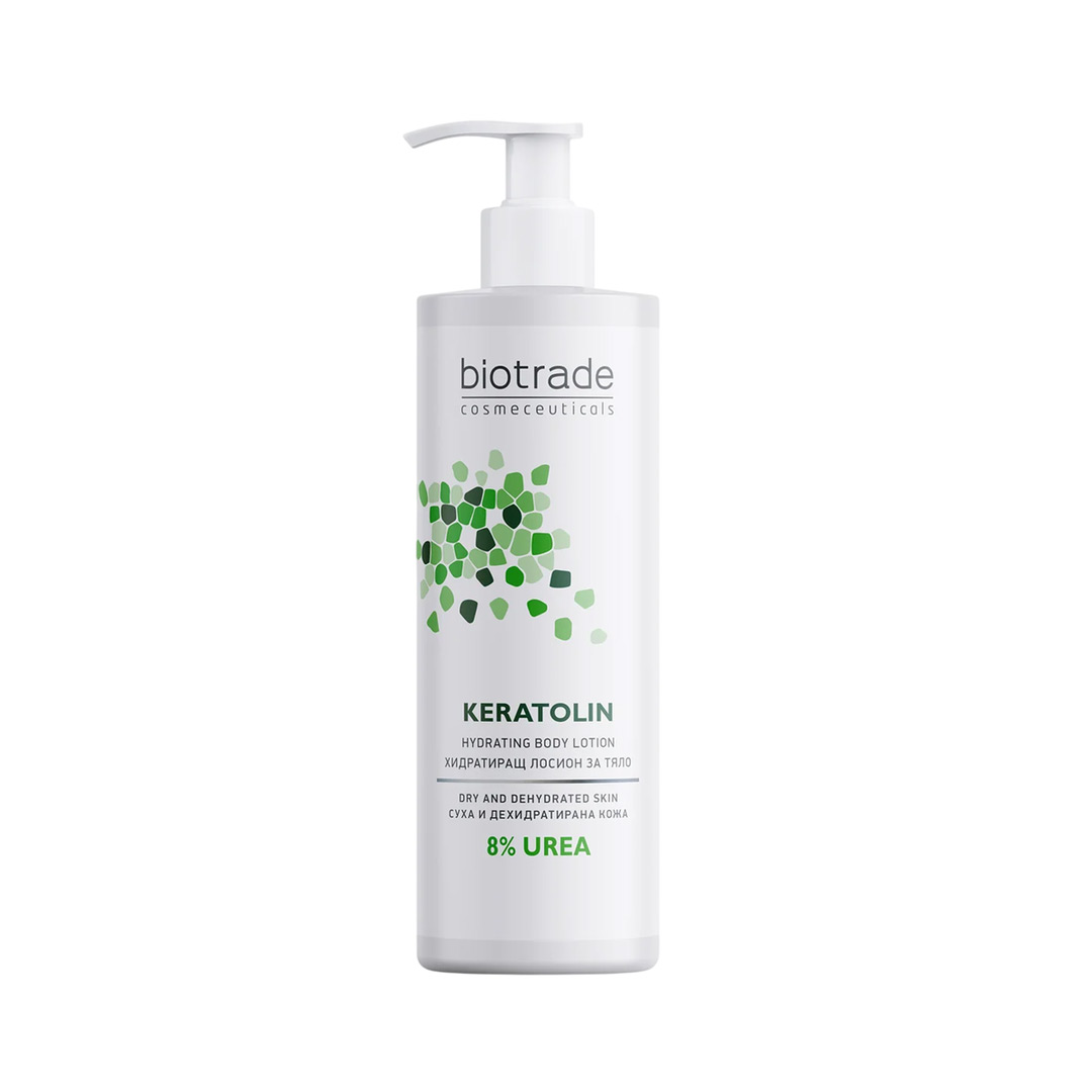 Lotiune de corp hidratanta cu 8% uree Keratolin, 400 ml, Biotrade
