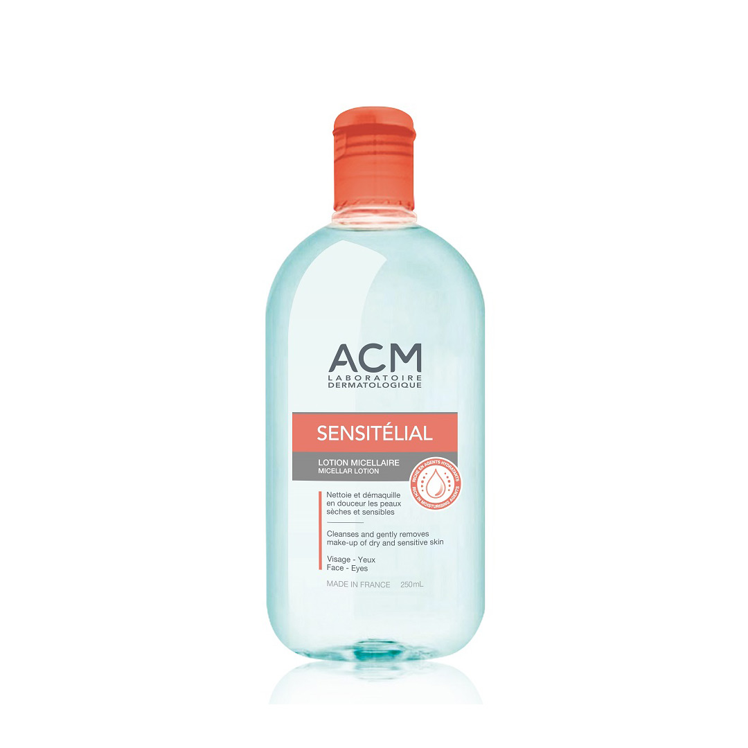 Lotiune micelara pentru fata si ochi Sensitelial, 250 ml, Acm