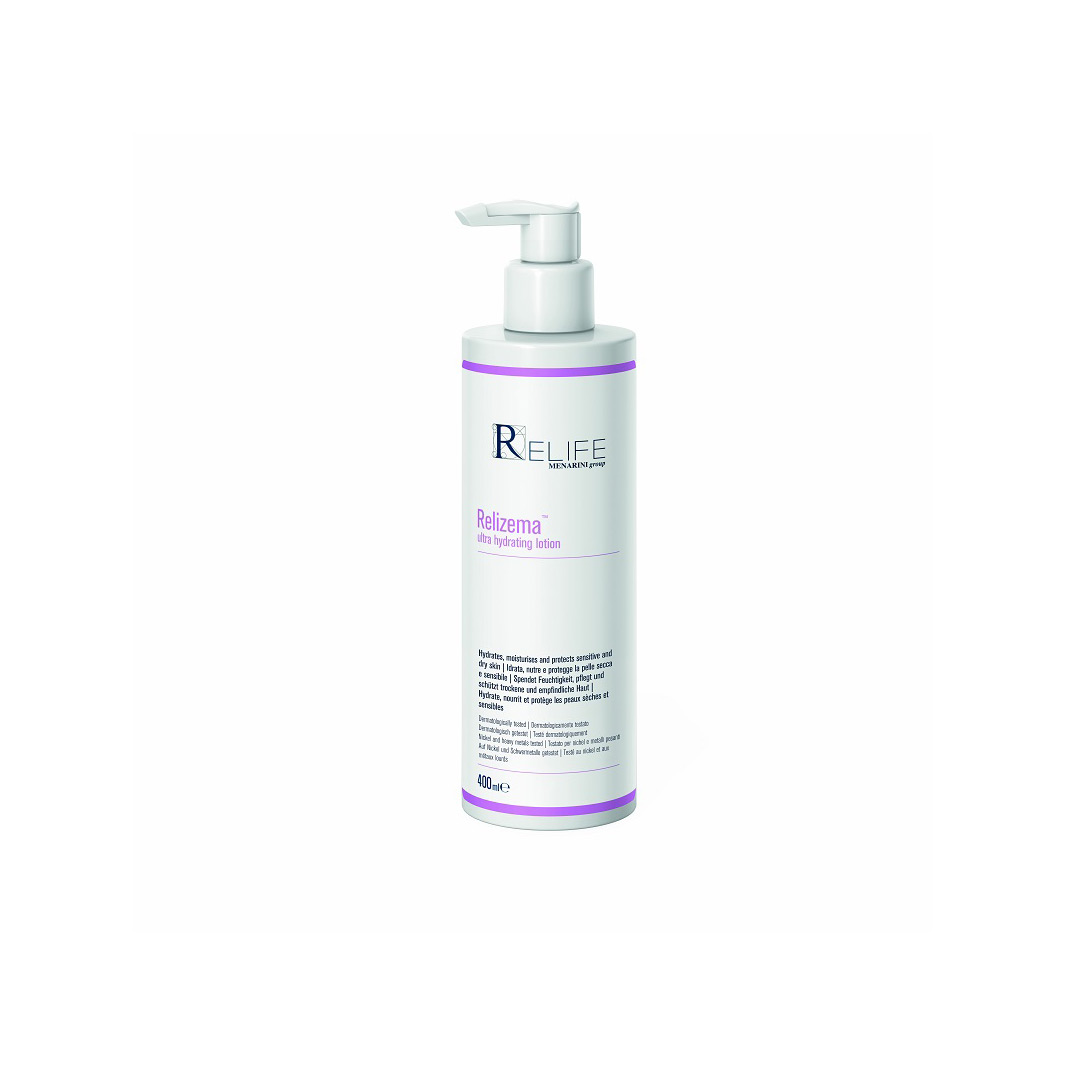 Lotiune ultra hidratanta pentru piele uscata Relizema, 400 ml, Relife