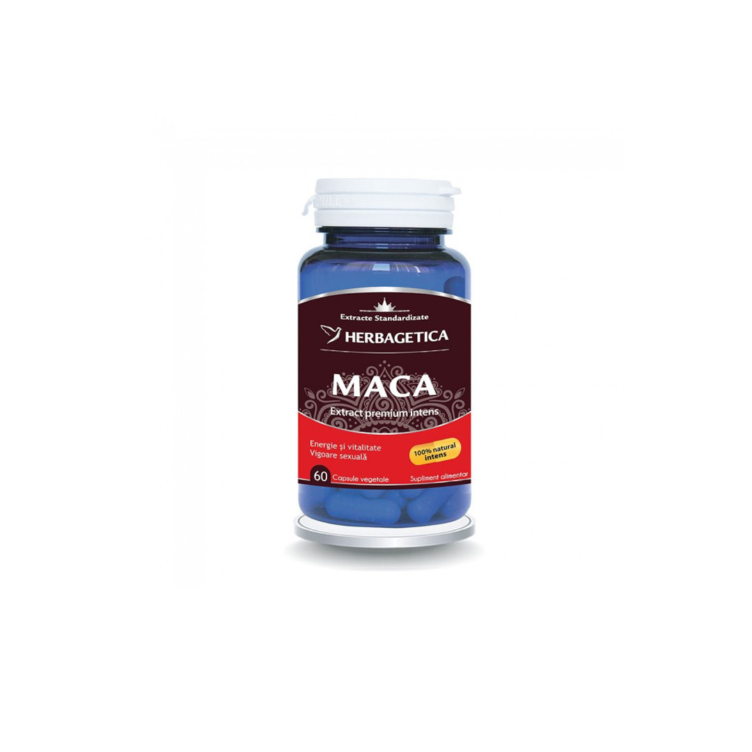 Maca 0.6/4:1 Zen Forte, 60 capsule, Herbagetica