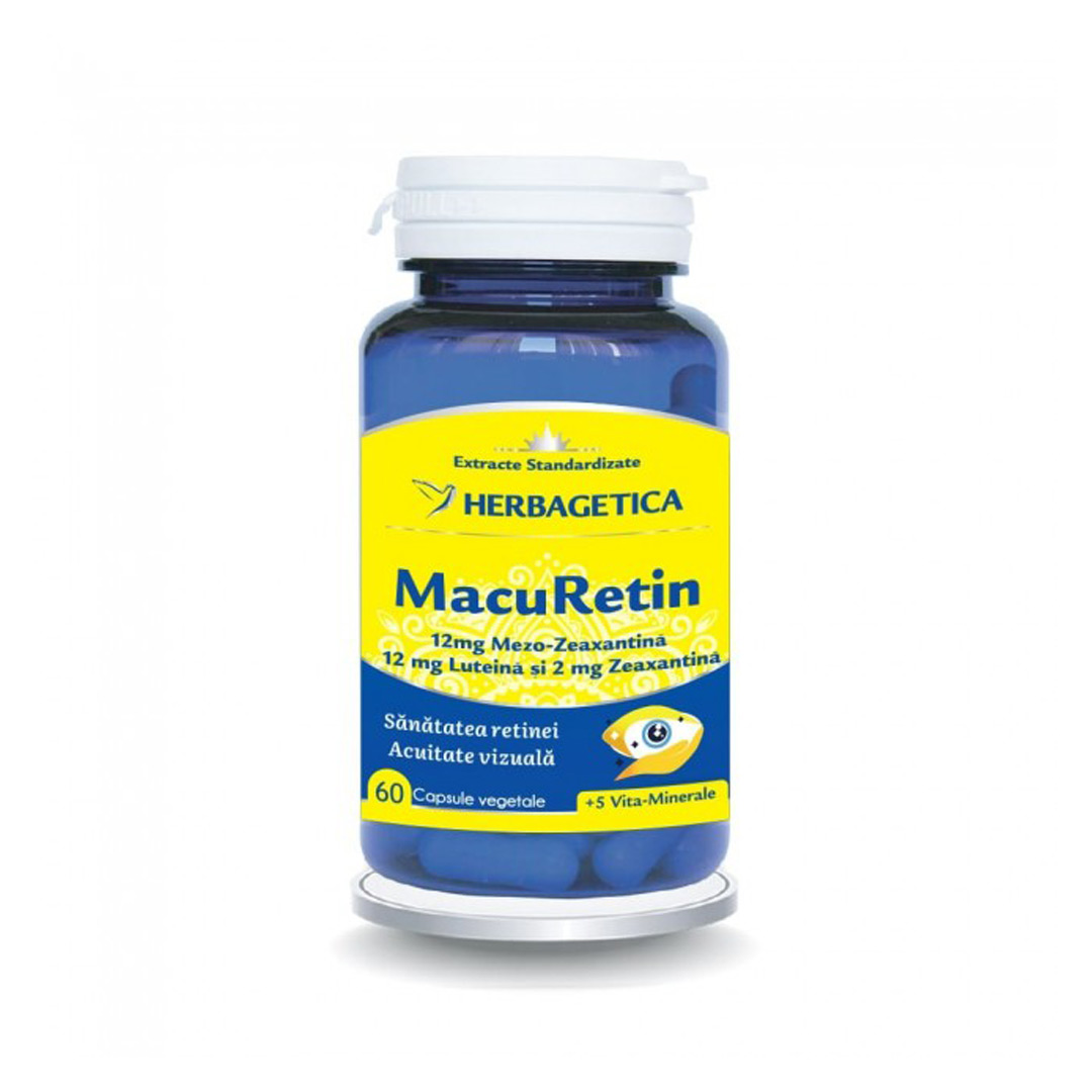 Macuretin, 60 capsule, Herbagetica