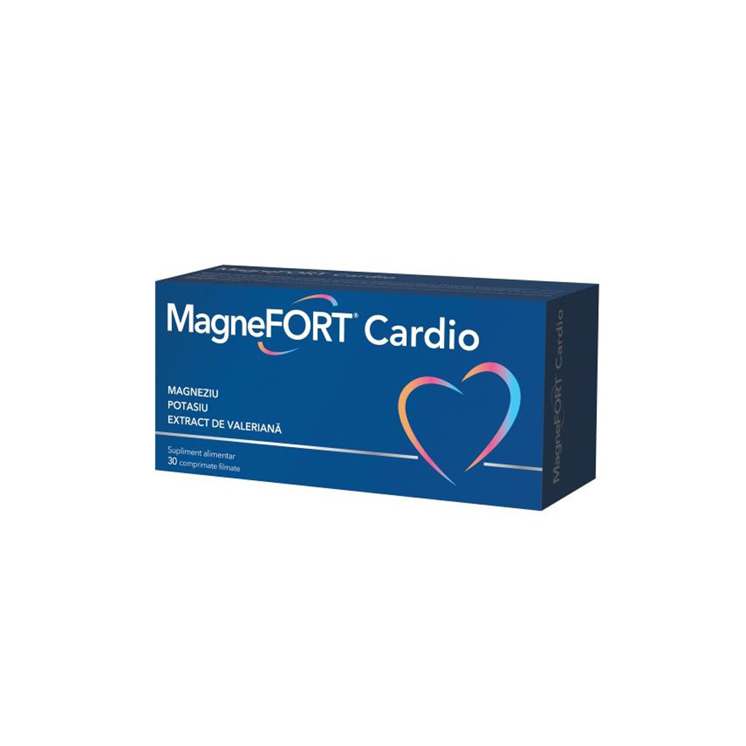 MagneFort Cardio, 30 comprimate filmate, Biofarm