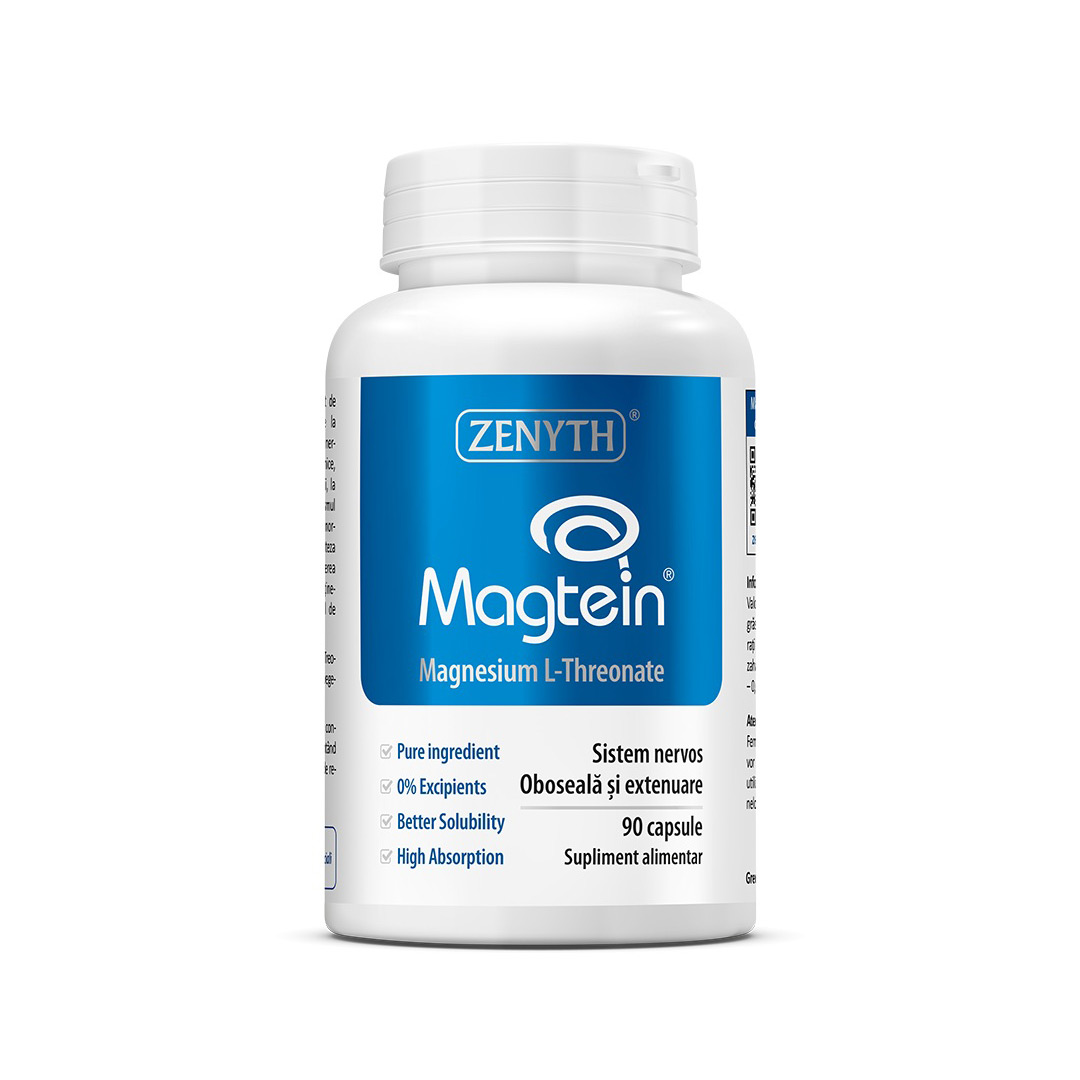 Magnesium L-Threonate Magtein, 90 capsule, Zenyth