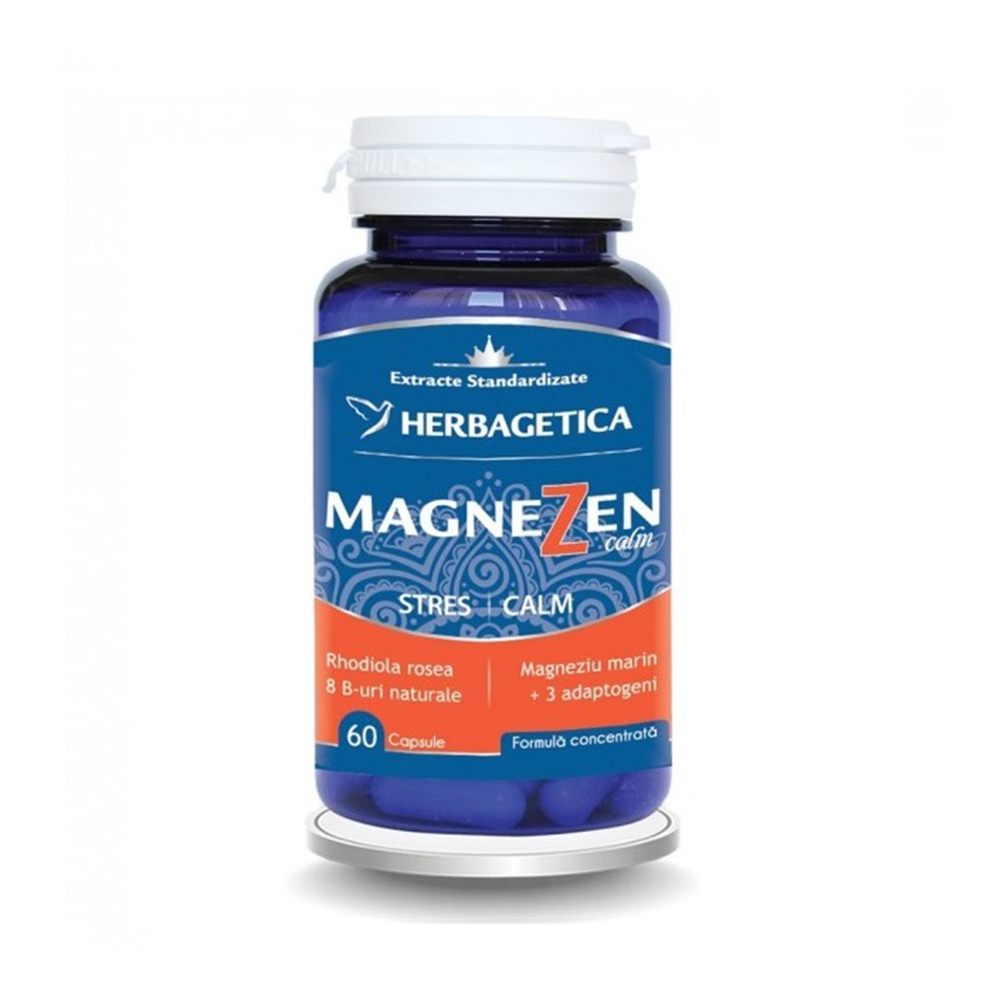Magnezen Stres Calm, 60 capsule, Herbagetica