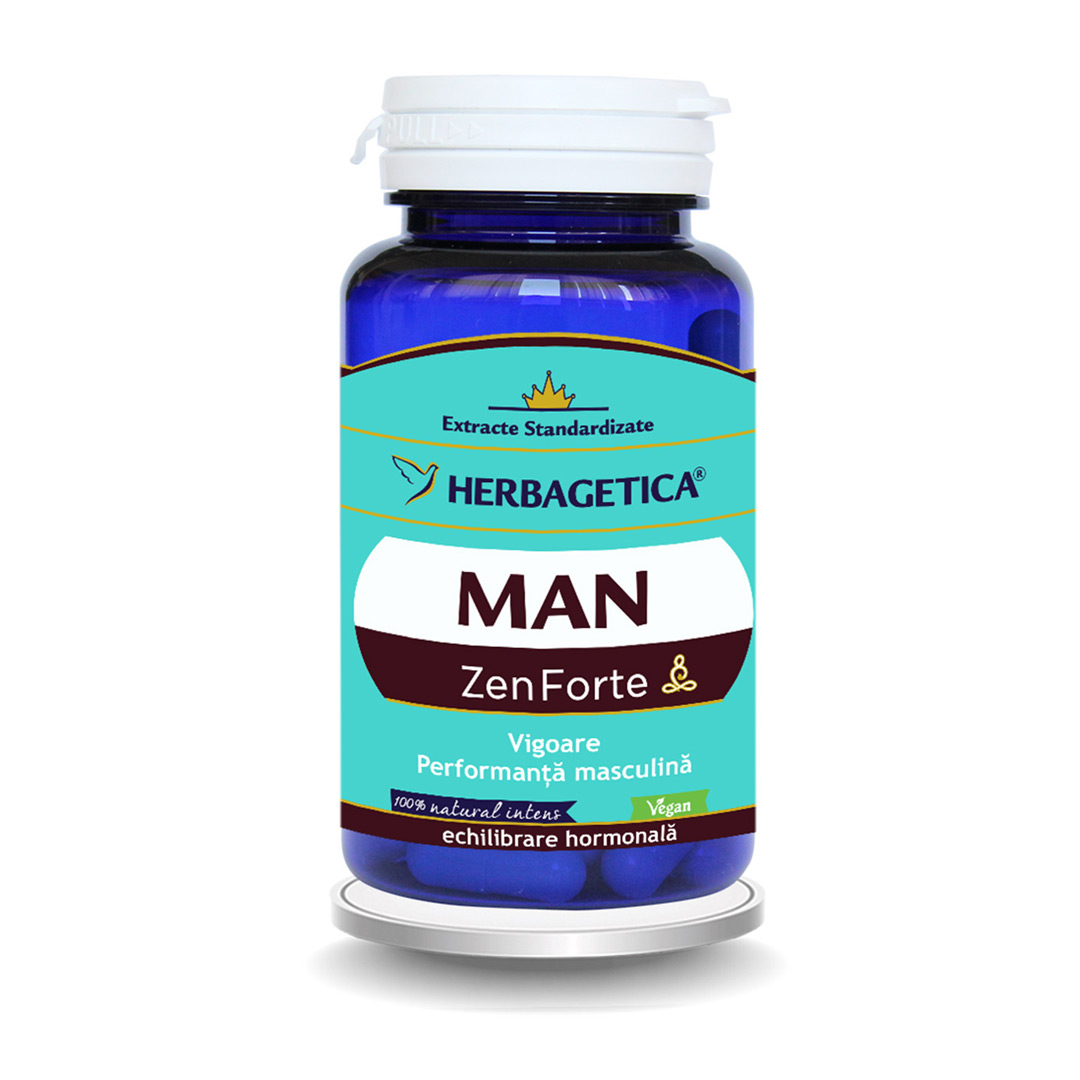 Man Zen Forte, 60 capsule, Herbagetica