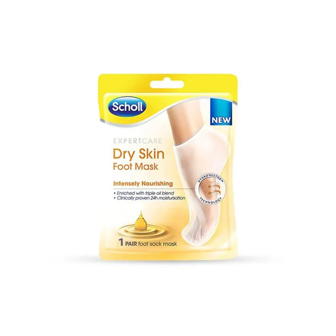 Masca hidratanta pentru pielea uscata a picioarelor Expert Care Triple Oil, 2 bucati, Scholl