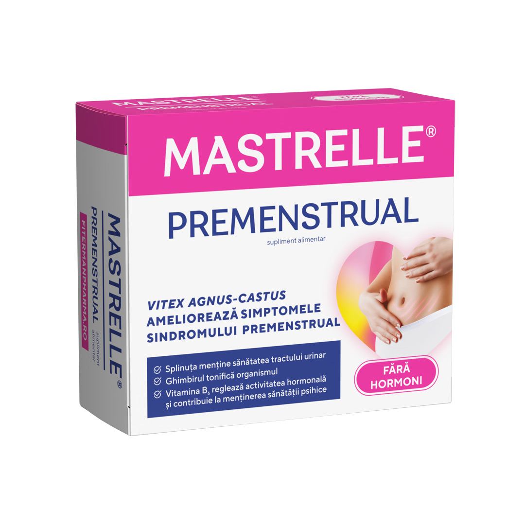 Mastrelle Premenstrual, 30 comprimate filmate, Fiterman