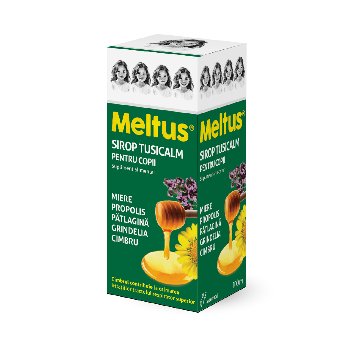 Meltus Tusicalm sirop pentru copii ,100 ml, Solacium Pharma