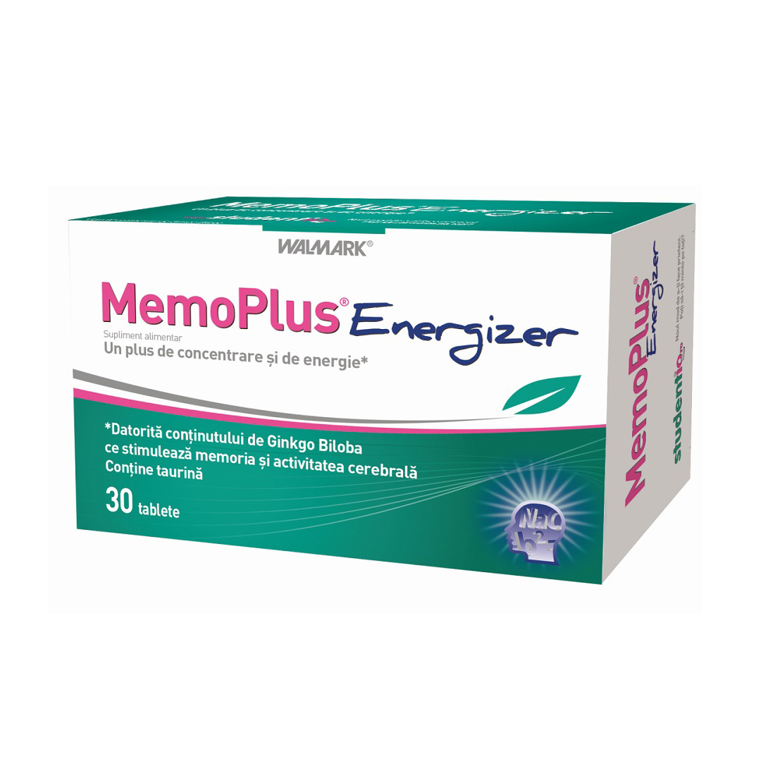 MemoPlus Energizer, 30 tablete, Walmark