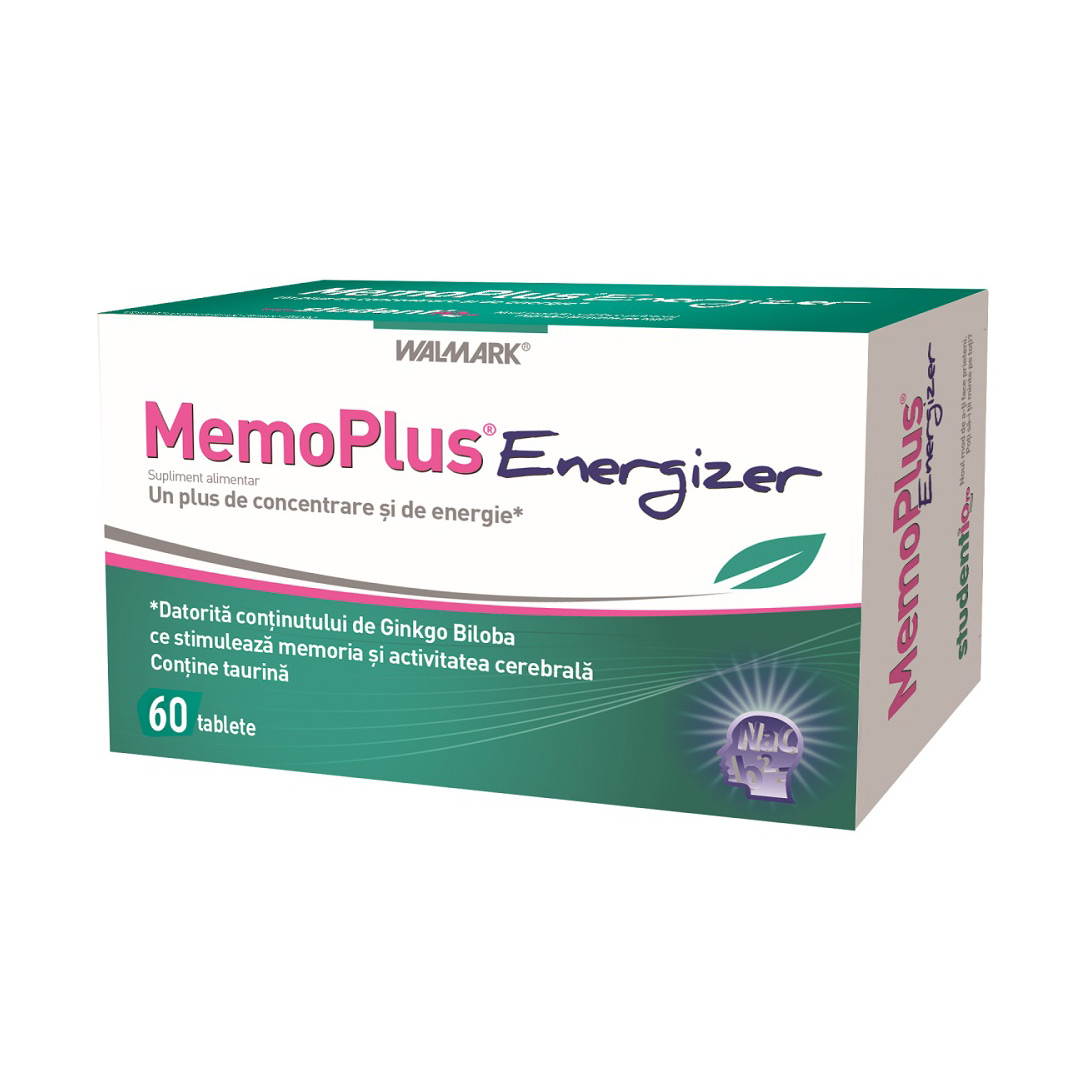 MemoPlus Energizer, 60 tablete, Walmark