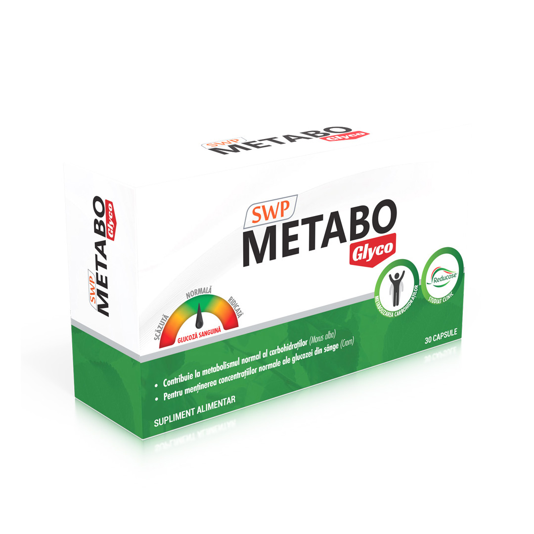 Metabo Glyco, 30 capsule, Sun Wave Pharma