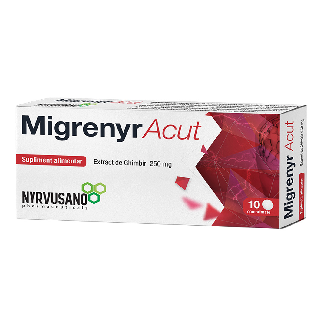 Migrenyr Acut, 20 comprimate, Nyrvusano Pharma