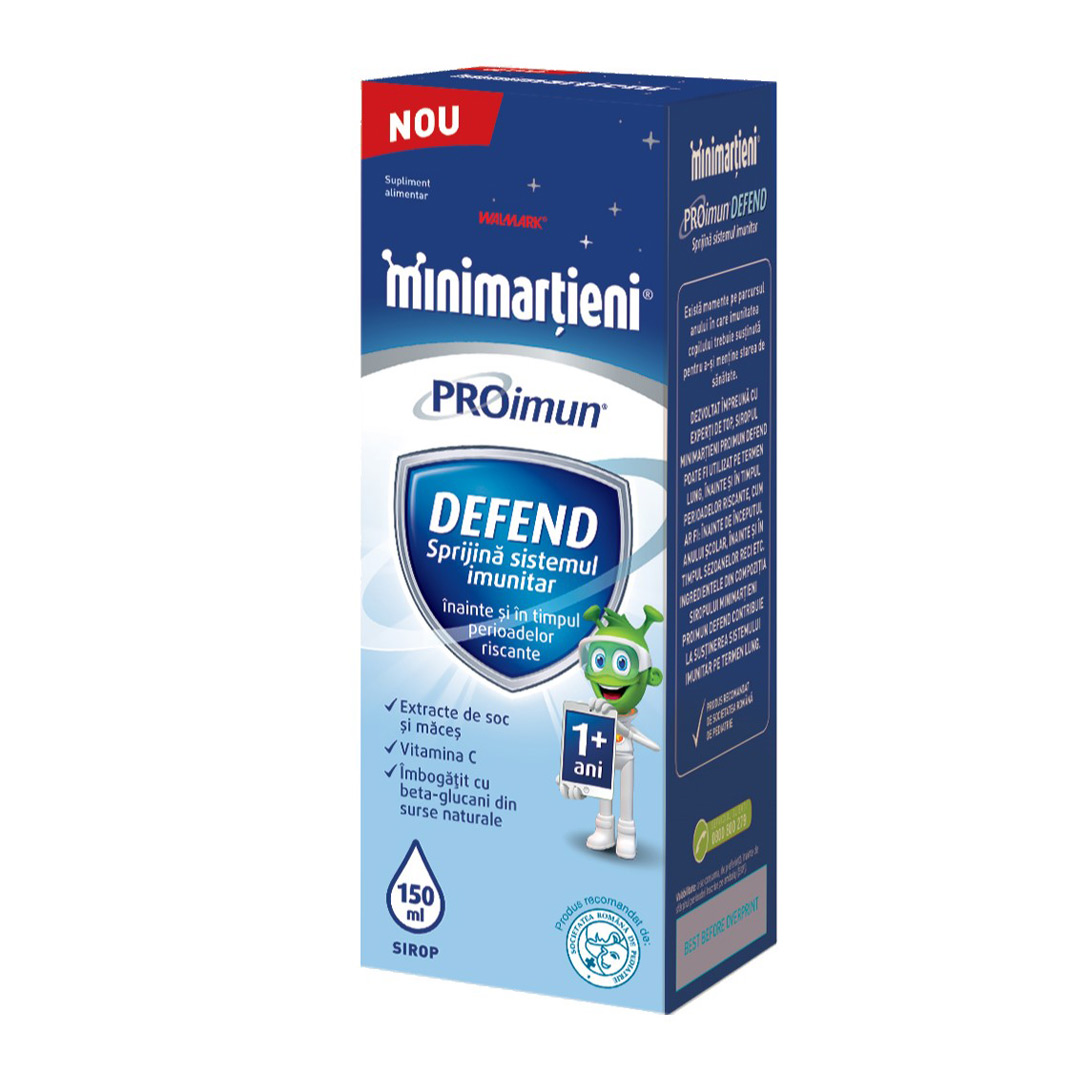 Minimartieni PROimun DEFEND sirop, 150 ml, Walmark