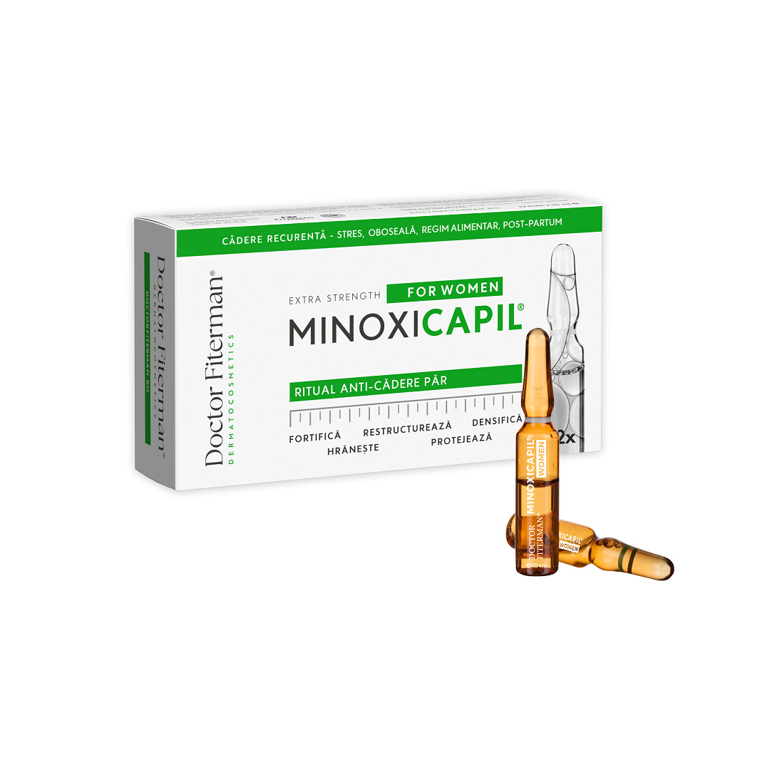 Minoxicapil Women, 12 fiole x 10 ml, Fiterman