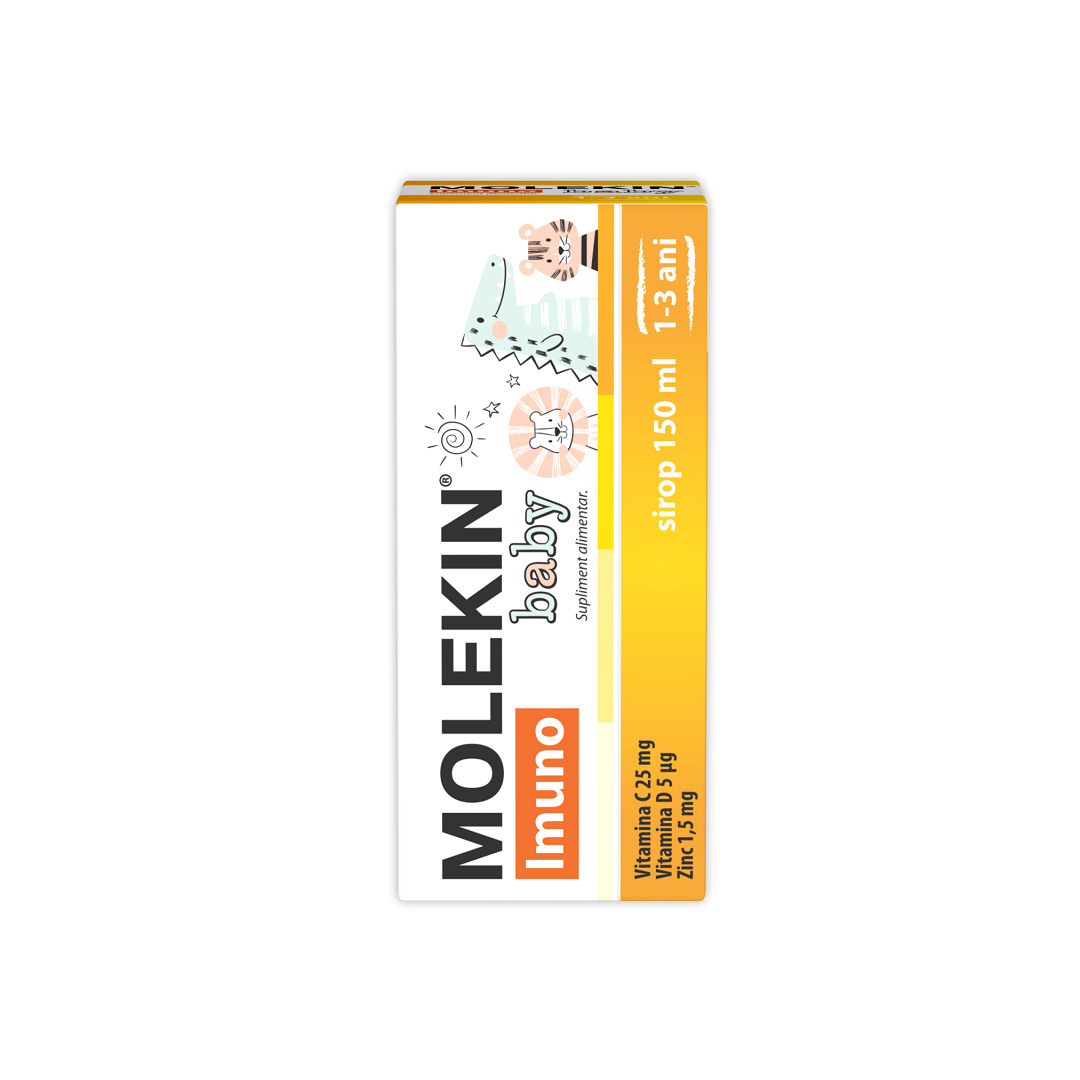 Molekin Imuno Baby sirop 1-3 ani, 150 ml, Zdrovit