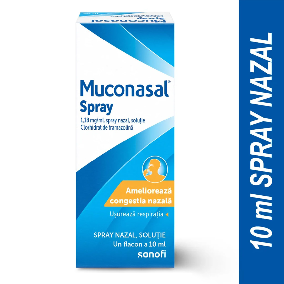 Muconasal spray nazal, 18 mg/ml, Opella healthcare
