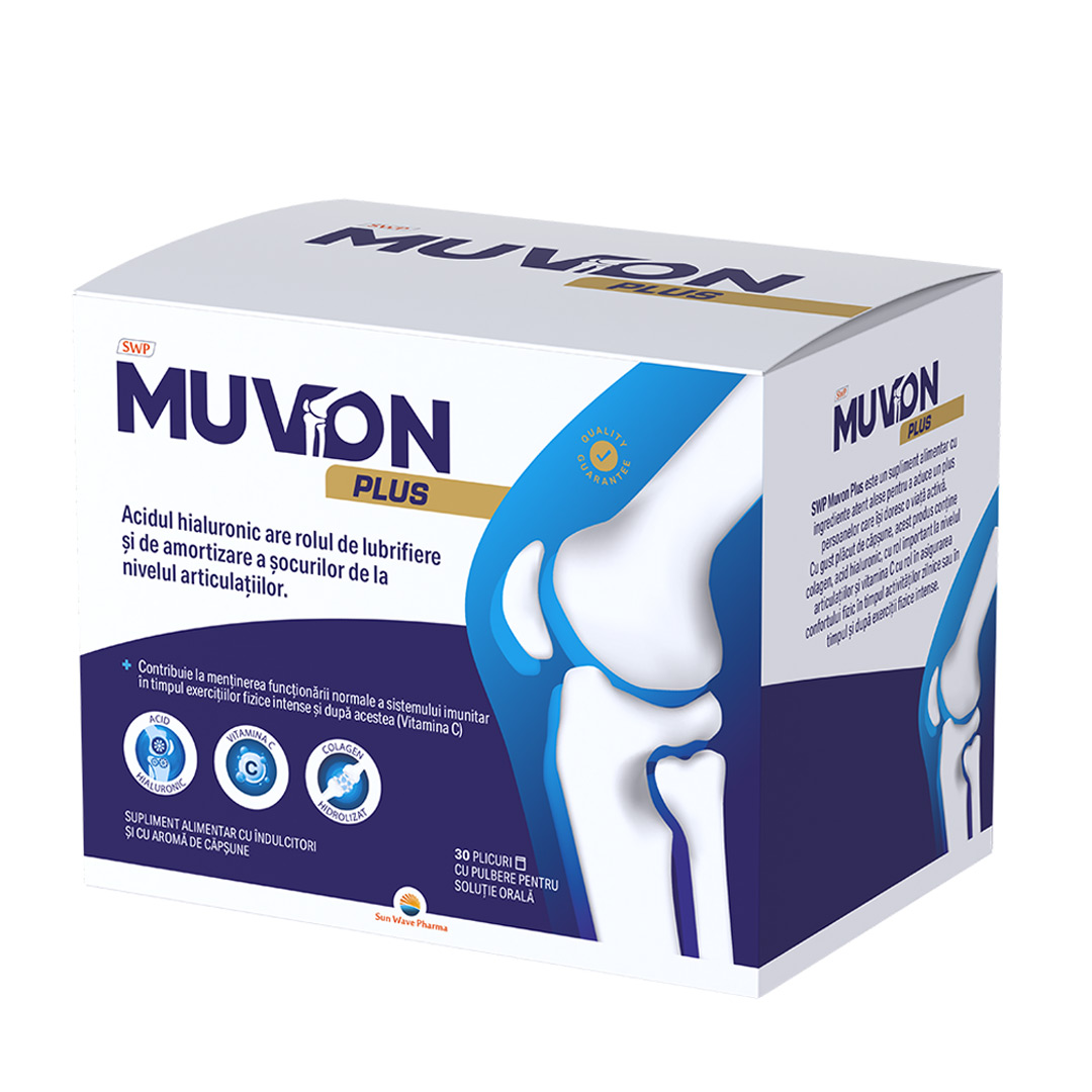 Muvon Plus, 30 plicuri, Sun Wave Pharma