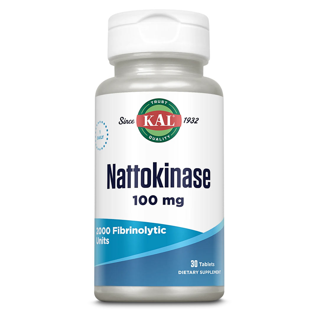 Nattokinase 100mg, 30 tablete, Solaray