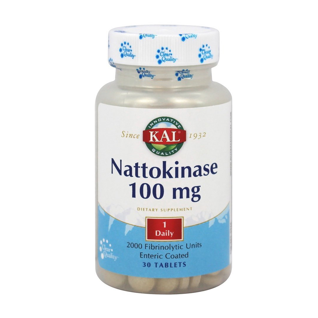 Nattokinase Serrapeptase Solaray, 30 capsule, Secom