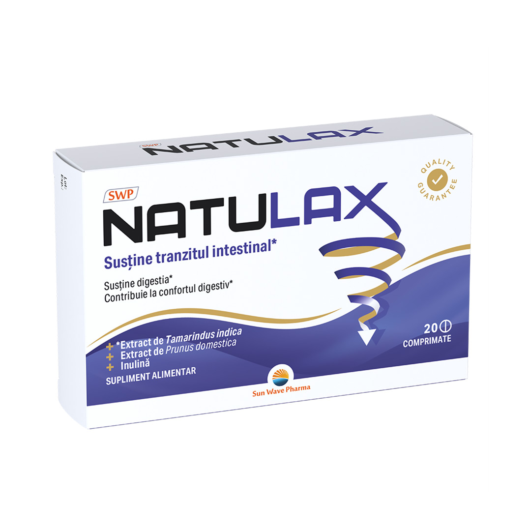 Natulax, 20 comprimate, Sun Wave Pharma
