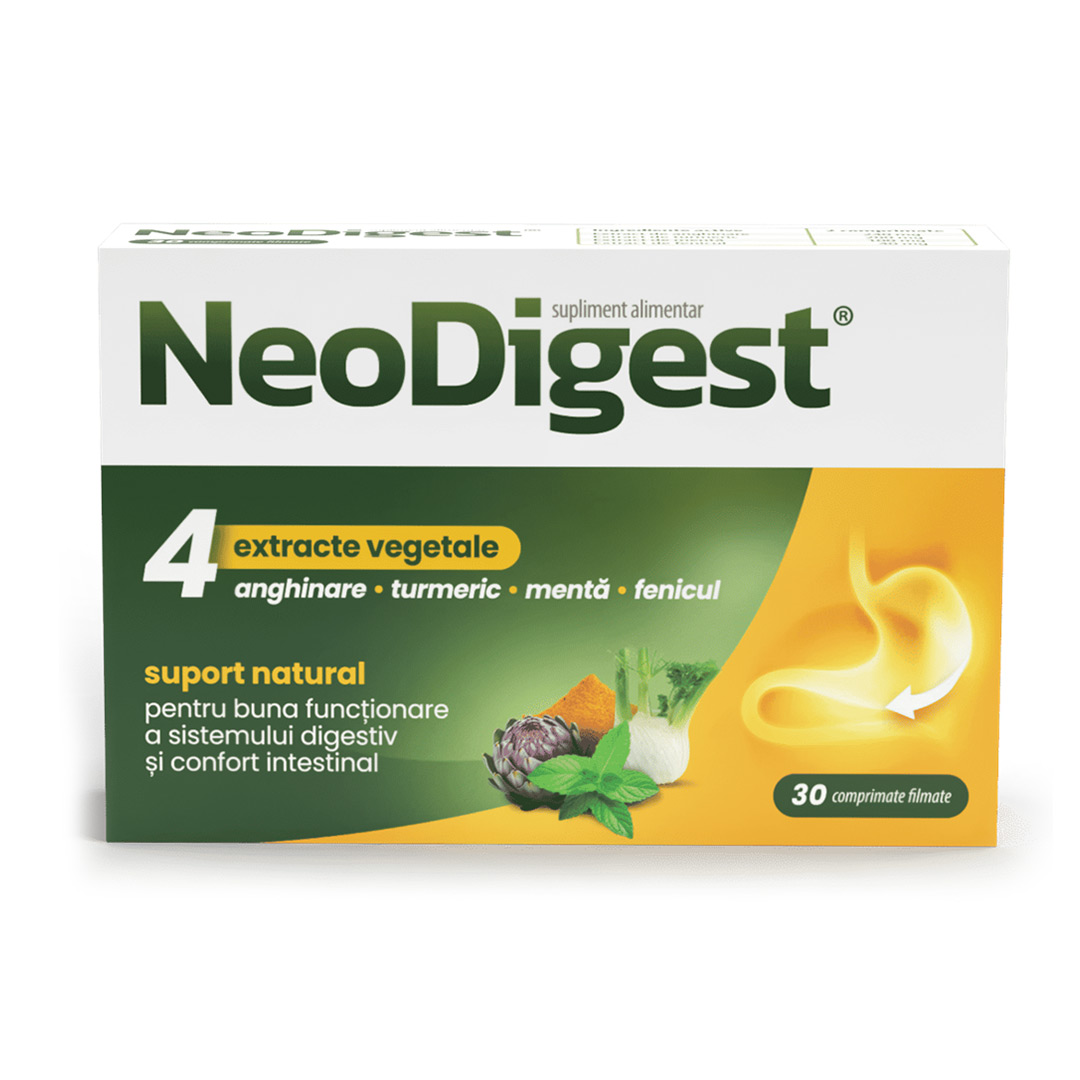 NeoDigest, 30 comprimate filmate, Aflofarm