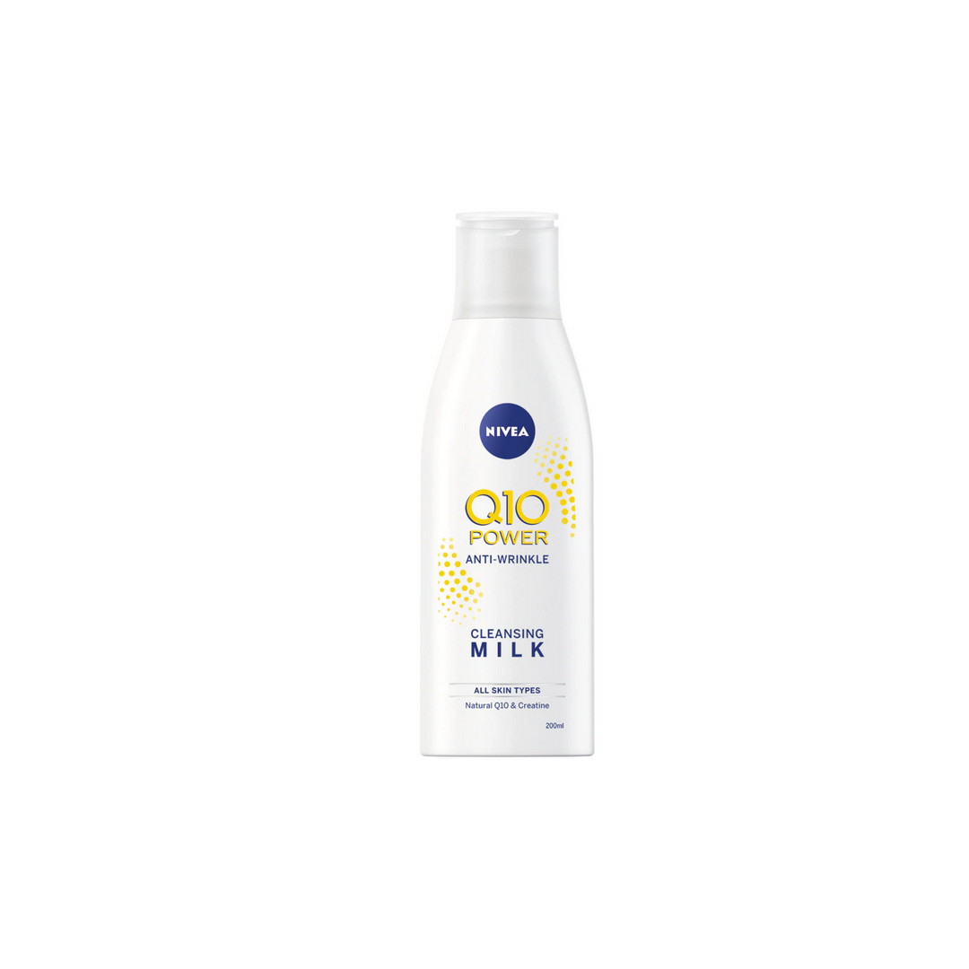 Lapte demachiant Nivea Visage Q10 Anti-rid, 200 ml